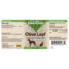 Animal Essentials Olive Leaf Herbal Extract Liquid for Dogs & Cats Product Facts