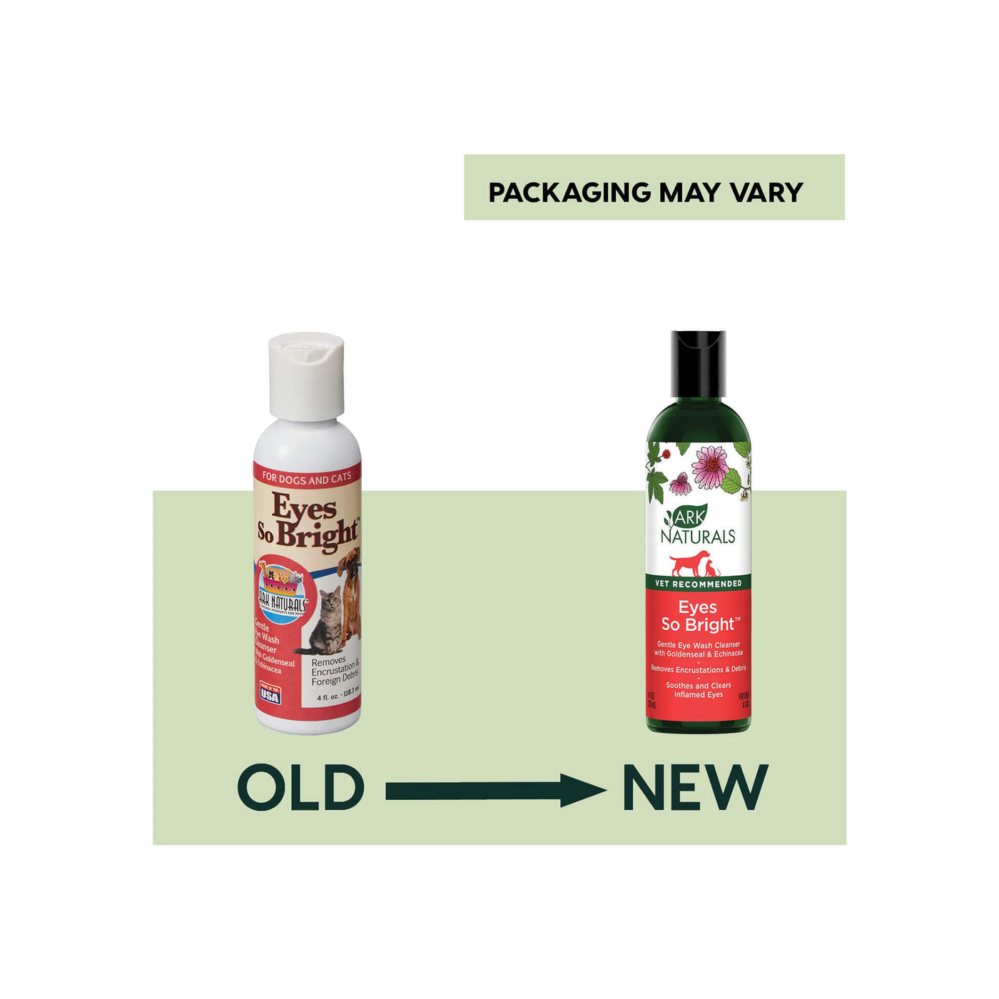 Ark Naturals Eyes So Bright Cleanser for Dogs Cats Only Natural Pet
