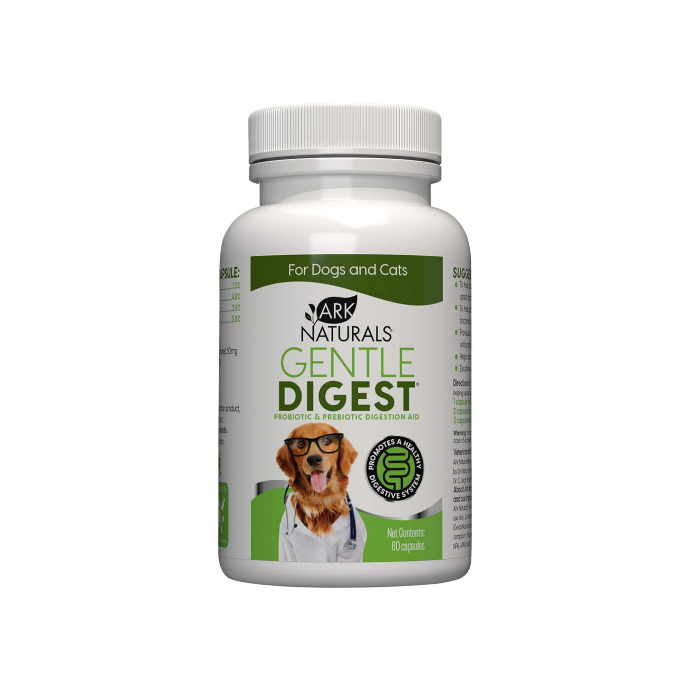 Ark Naturals Probiotic Supplement for Dogs Cats Only Natural Pet
