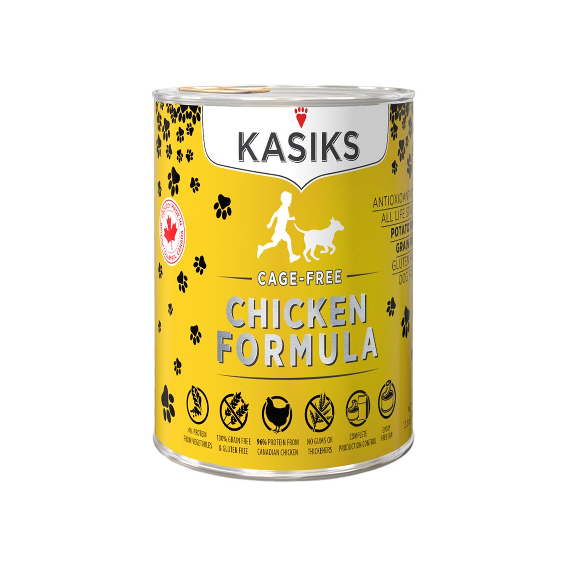 Kasiks Grain-Free Canned Wet Dog Food Only Natural Pet