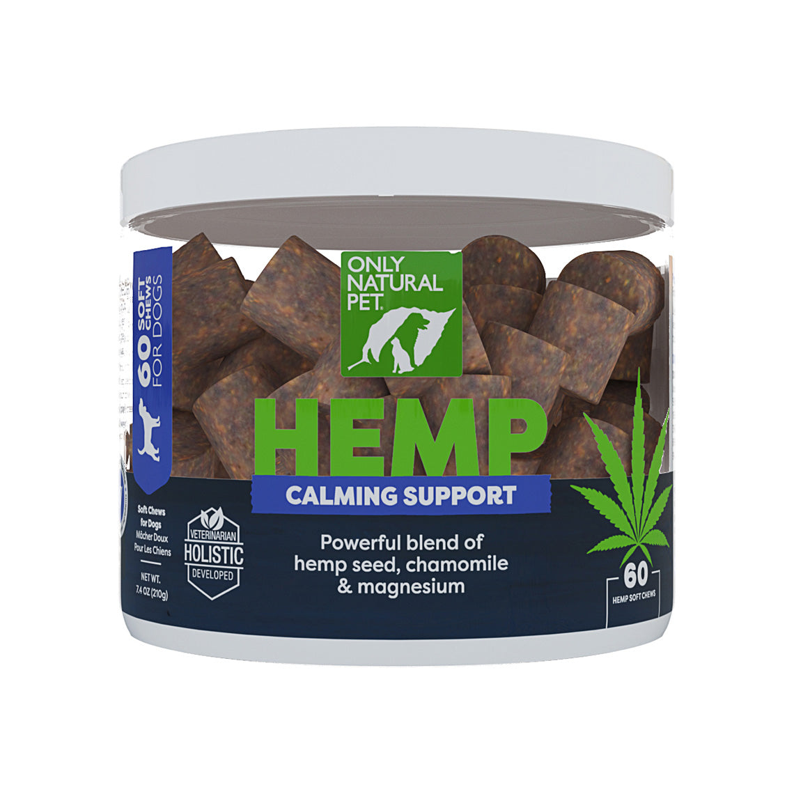 Hemp Calming Chews for Dogs Only Natural Pet