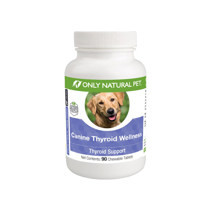 Only Natural Pet Canine Thyroid Wellness Supplement for Dogs Bottle