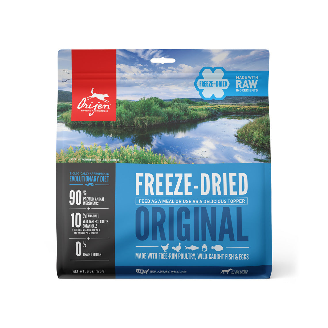 Orijen Grain-Free Freeze-Dried Dog Food Only Natural Pet