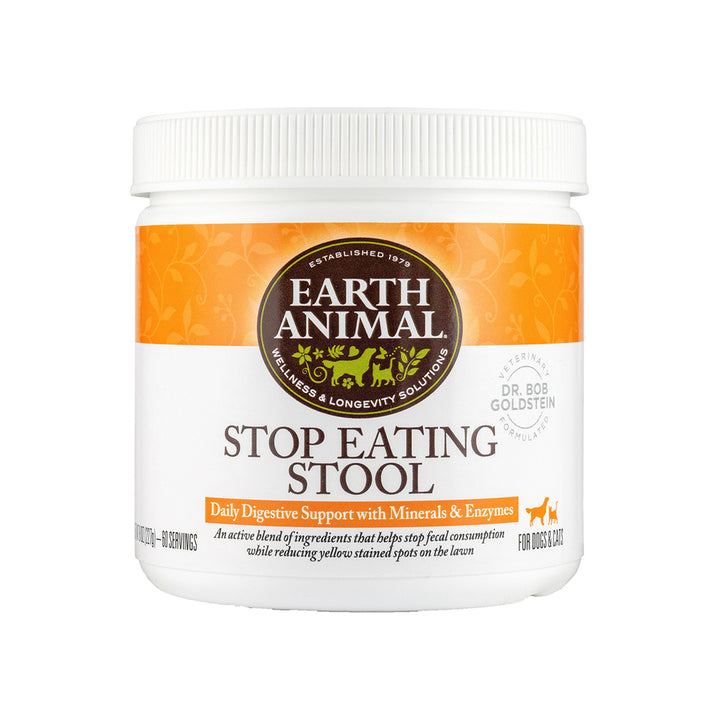 Earth Animal Stop Eating Stool Nutritional Supplement for Dogs