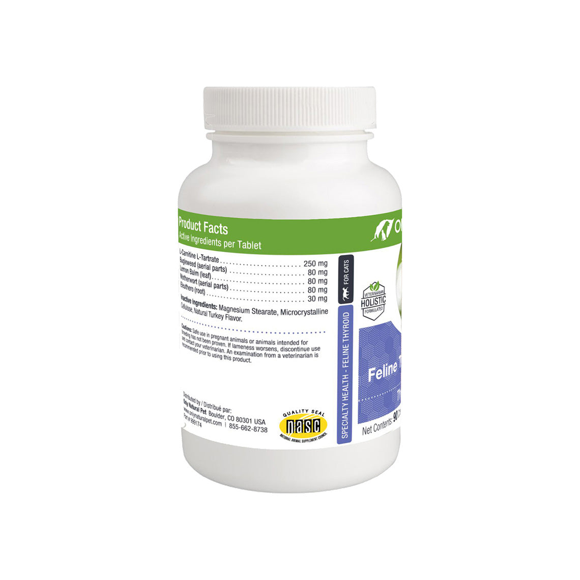 Thyroid Supplement with L-Carnitine for Cats | Only Natural Pet Thyroid Supplement with L-Carnitine for Cats | Only Natural Pet