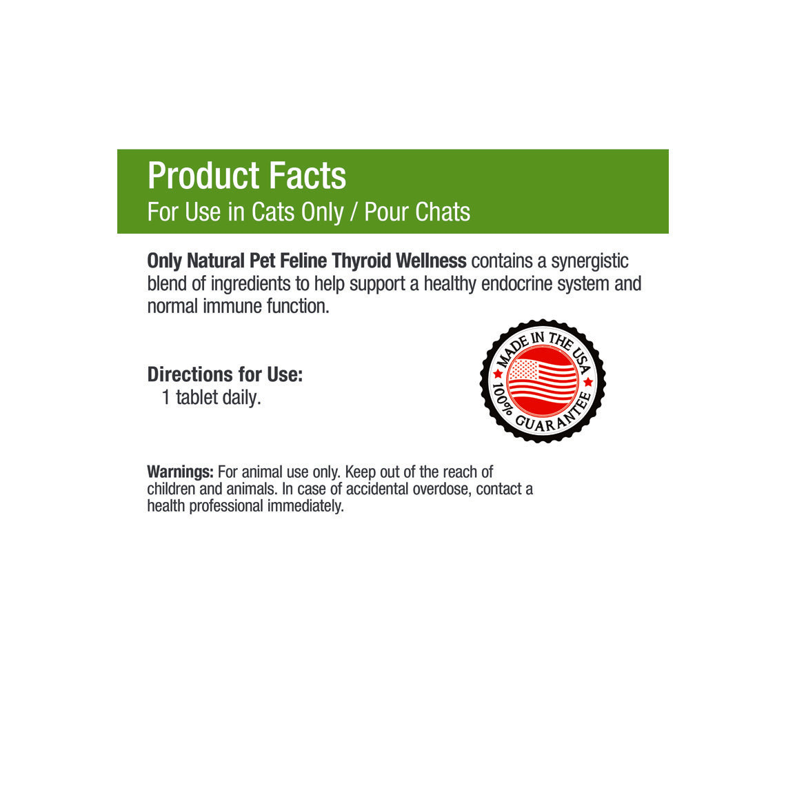 Thyroid Supplement with L-Carnitine for Cats | Only Natural Pet Thyroid Supplement with L-Carnitine for Cats | Only Natural Pet