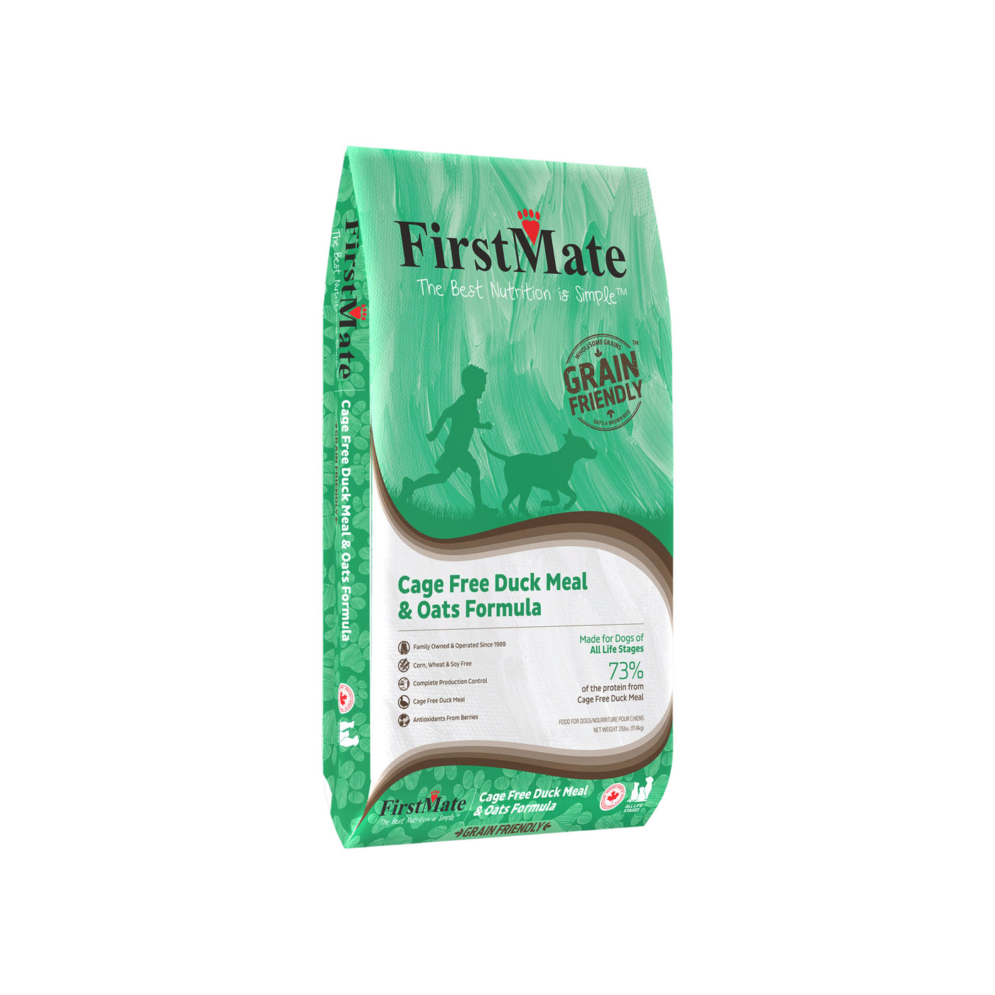 Firstmate Logo FirstMate Friendly Duck Oats Dog Dry Food – Only Natural Pet