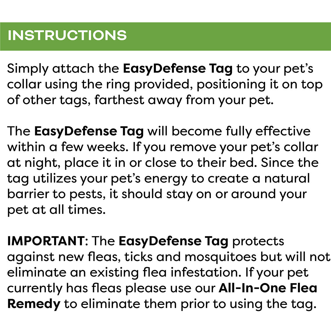 Easy Defense Flea And Tick Tag: Ultimate Pet Protection Guide