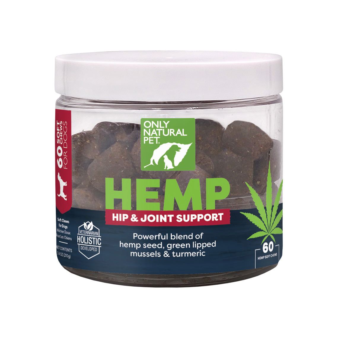 Only Natural Pet Hemp Hip & Joint Support Soft Chews