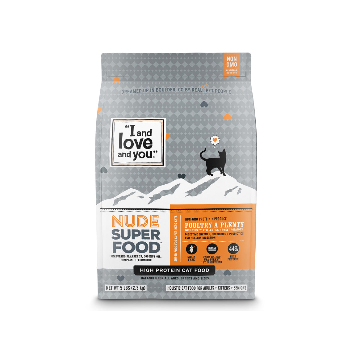 I and love and you Nude Food Dry Cat Food Only Natural Pet
