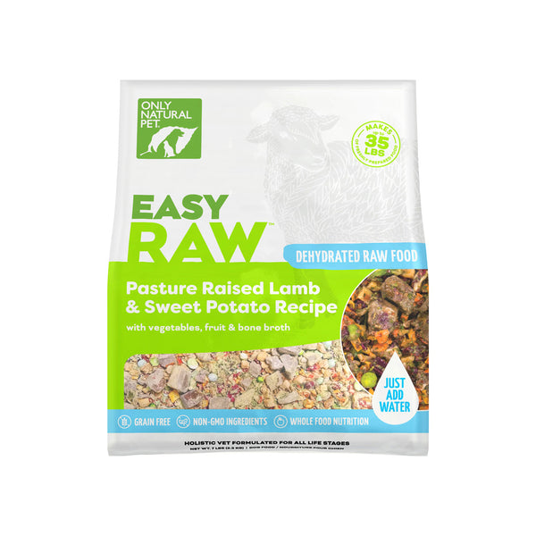 EasyRaw Free Range Lamb Dehydrated Dog Food Only Natural Pet