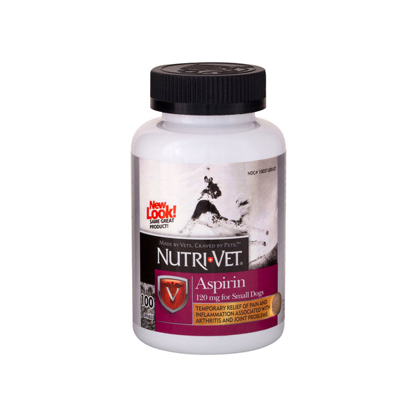 Nutri-vet K9 Aspirin Pain Reliever Bottle Front
