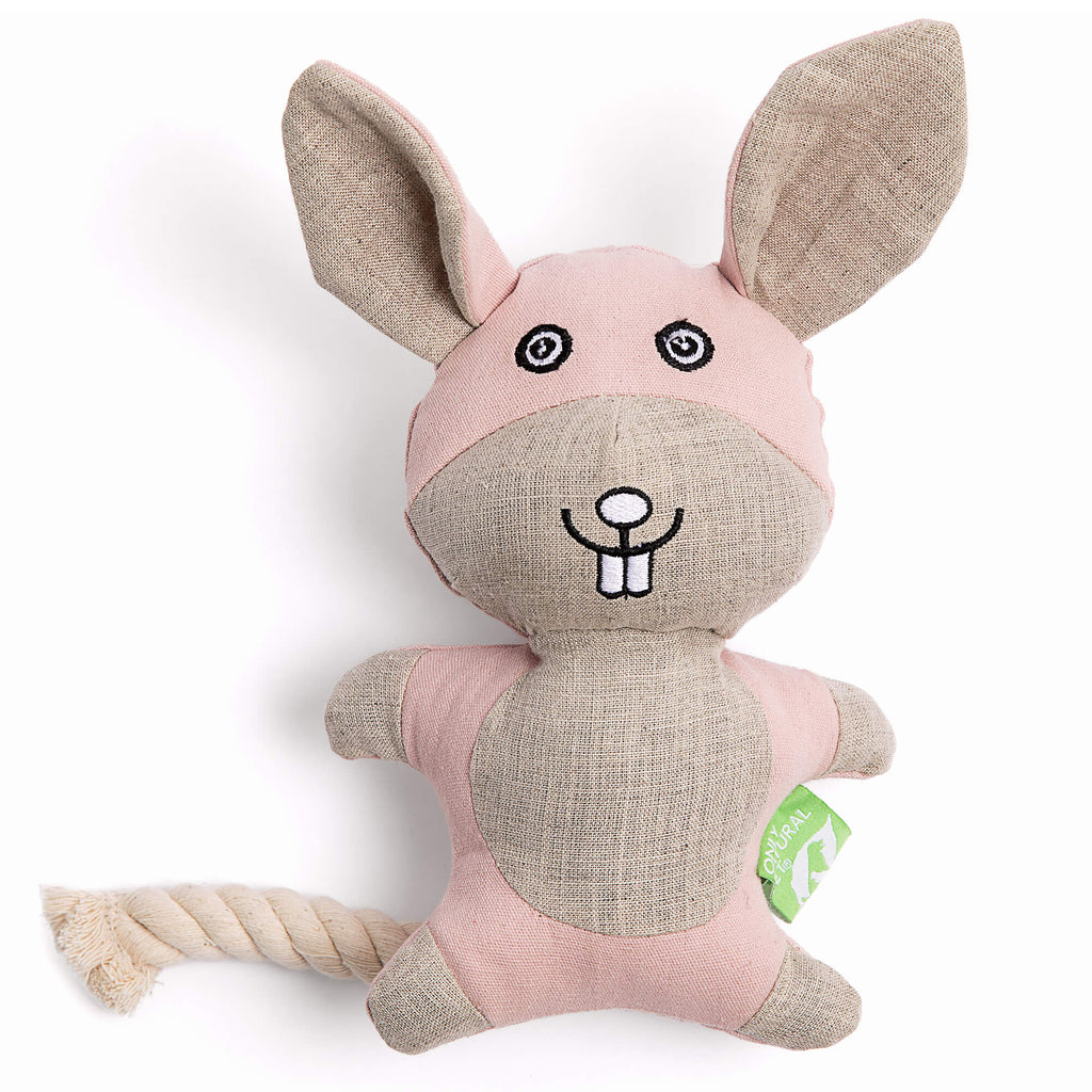 Only Natural Pet Hemp Bunny Dog Toy Only Natural Pet