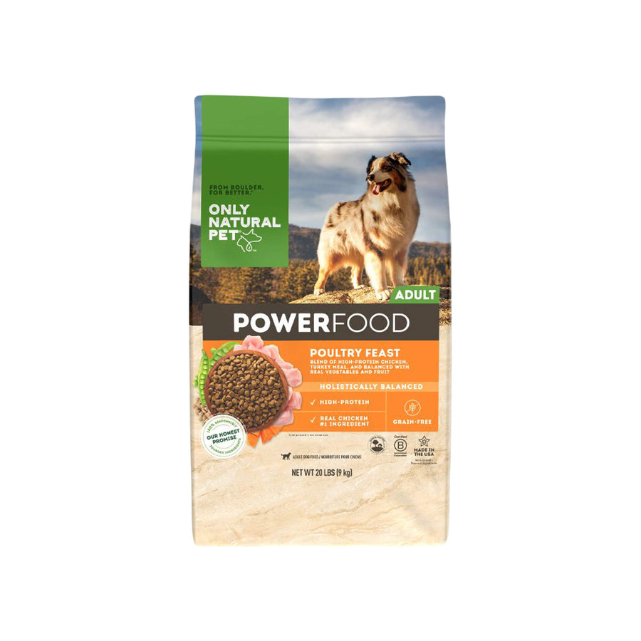 PowerFood Poultry Feast Grain Free Dog Food Only Natural Pet
