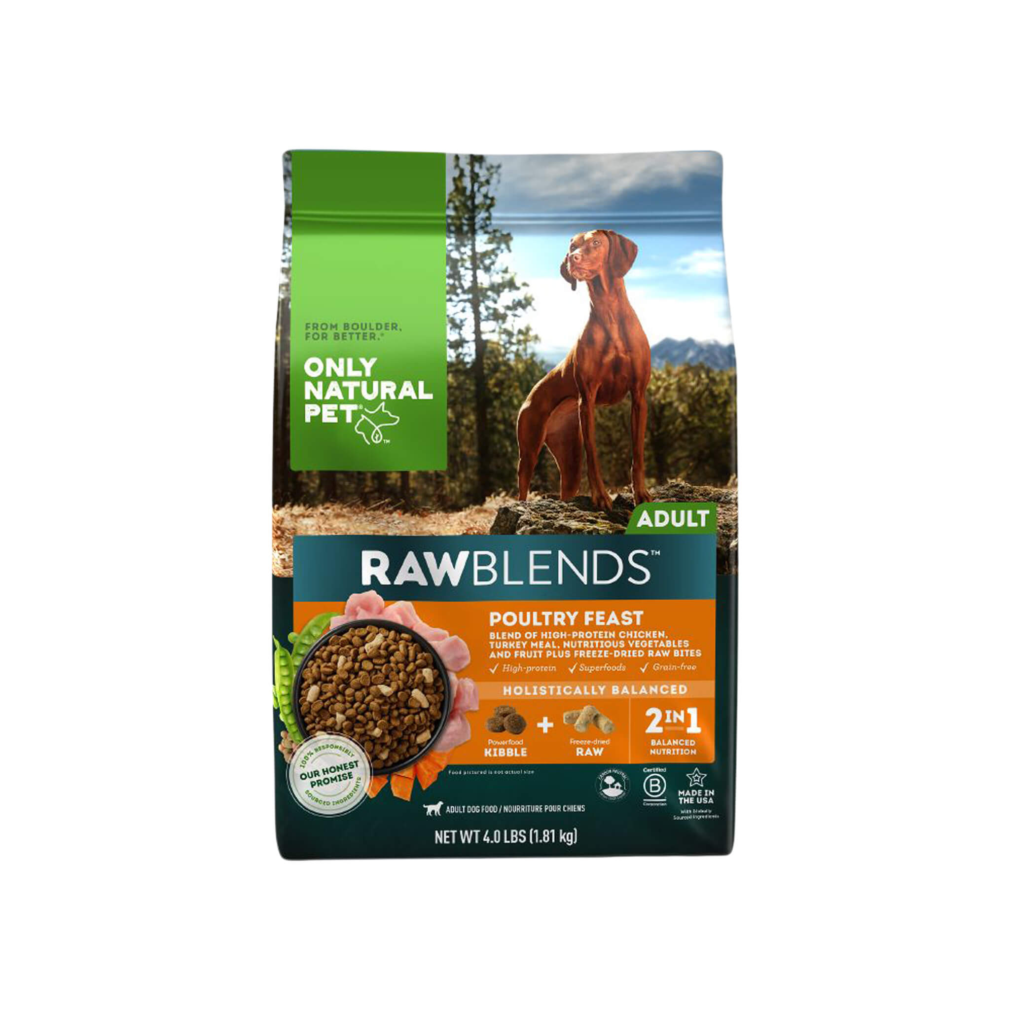 Only natural on sale dog food