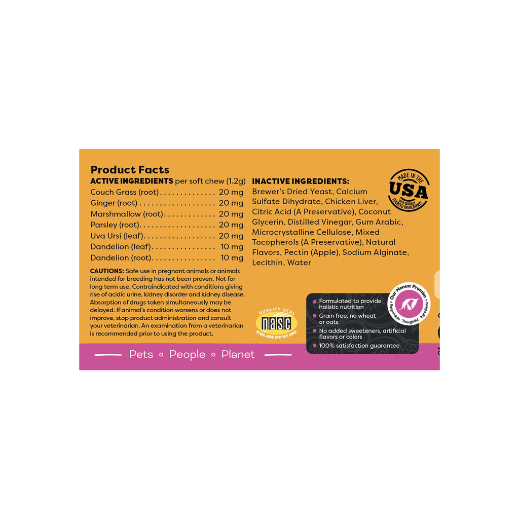 Urinary TractEase Kidney & Bladder Support for Cats Only Natural Pet