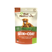 Pet Naturals Skin & Coat Dog Supplement 30 Soft Chews