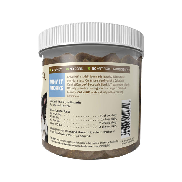 Pet Naturals of Vermont Calming Soft Chews Directions