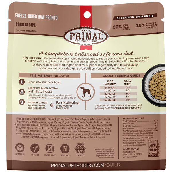 Primal Dog & Cat Food Only Natural Pet