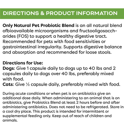 Photo inspiration: Picture Idea: Probiotic Blend Natural Pet Probiotics