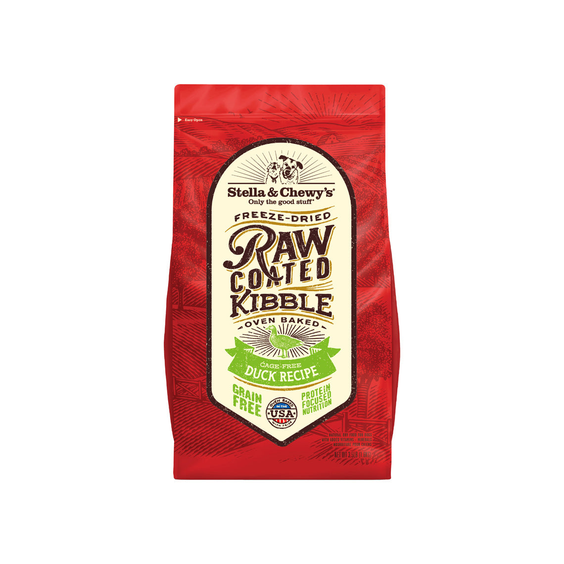 Stella Chewy s Raw Coated Kibble Cage Free Chicken Dog Food 3.5 lbs